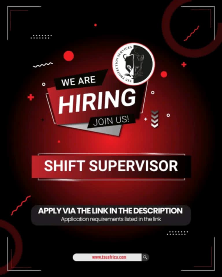 We Are Hiring #630 Shift Supervisor – Clifton CID
